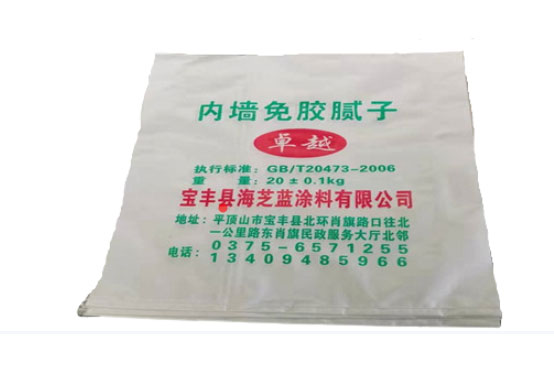 洛阳腻子材料编织袋